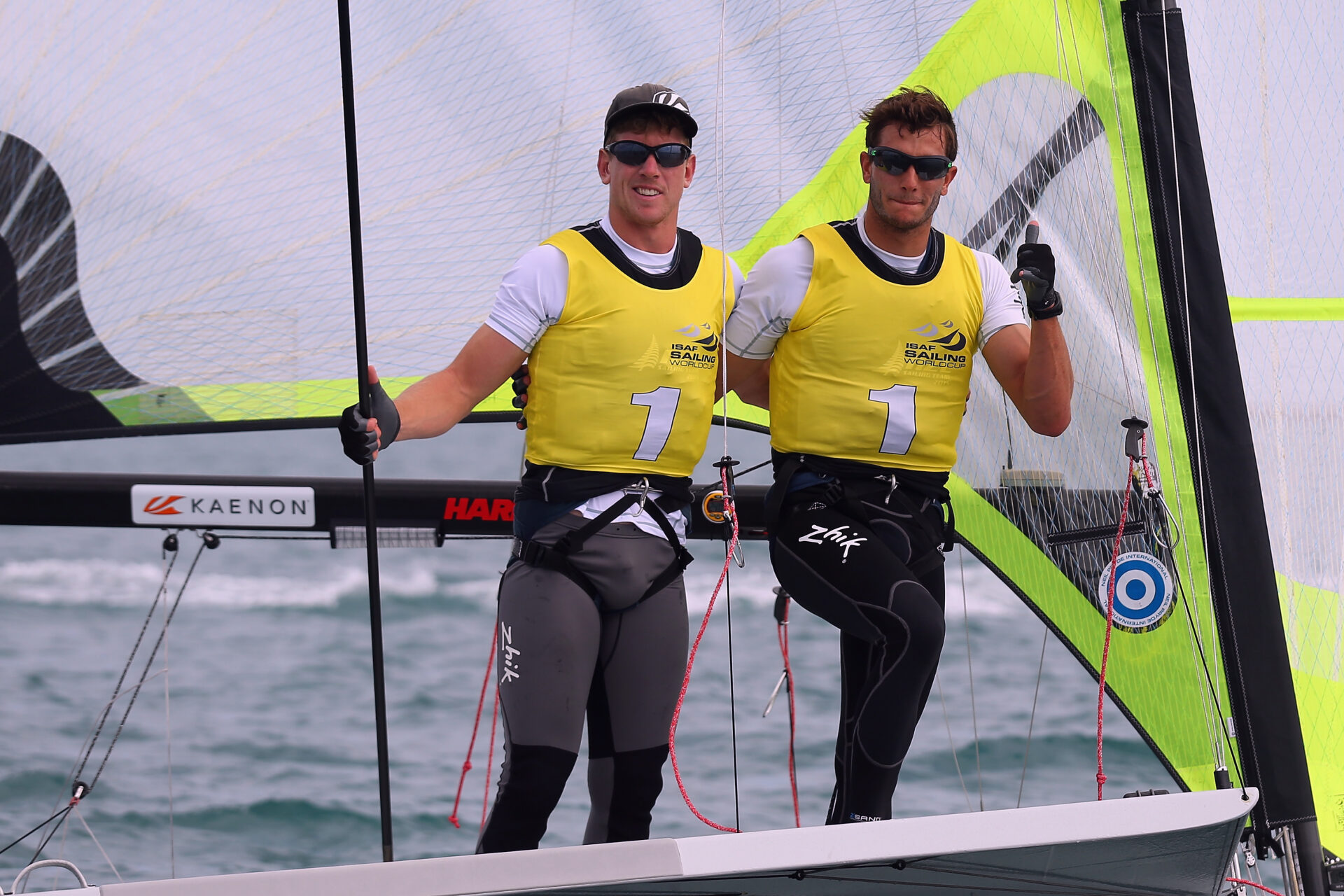 PETER BURLING AND BLAIR TUKE LEADING BOTH SKIPPER AND CREW RANKING WITH HUGE MARGINS