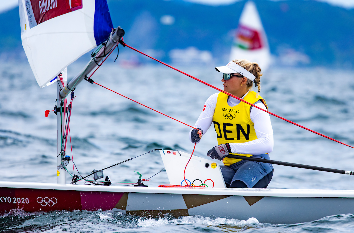 TOKYO 2020: ANNE-MARIE RINDOM (DEN) AND MARIT BOUWMEESTER (NED) LEAD THE LASER RADIAL WOMEN