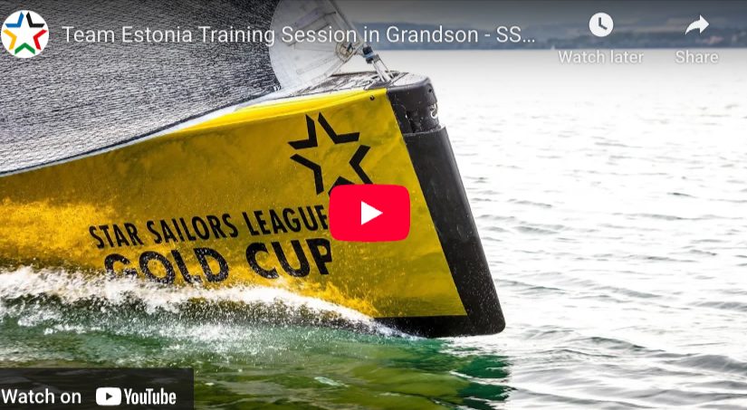 Team Estonia is training in Grandson