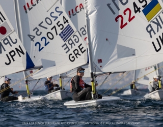 ILCA Senior Europeans Underway