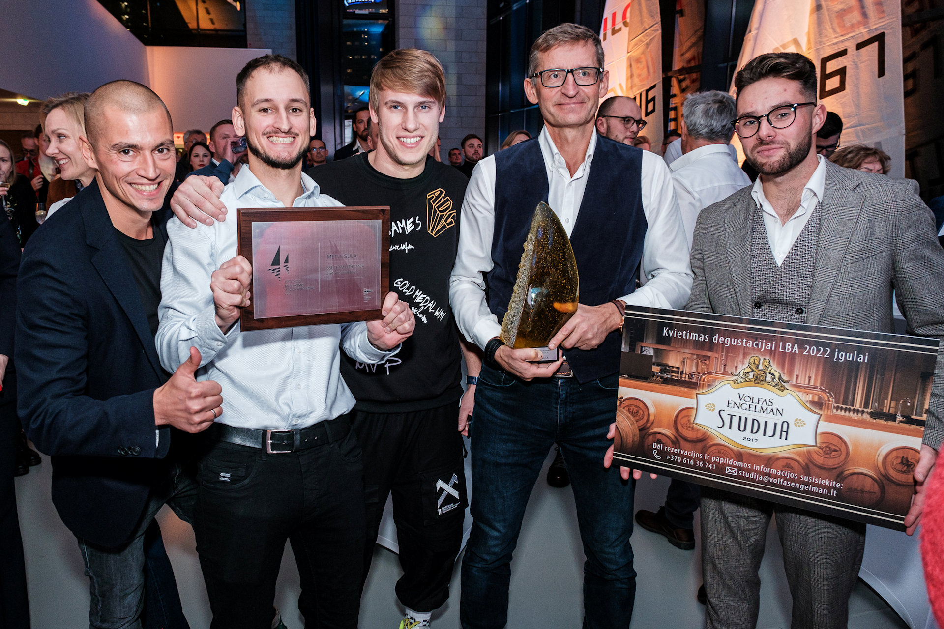 SSL Team Lithuania win big in national awards