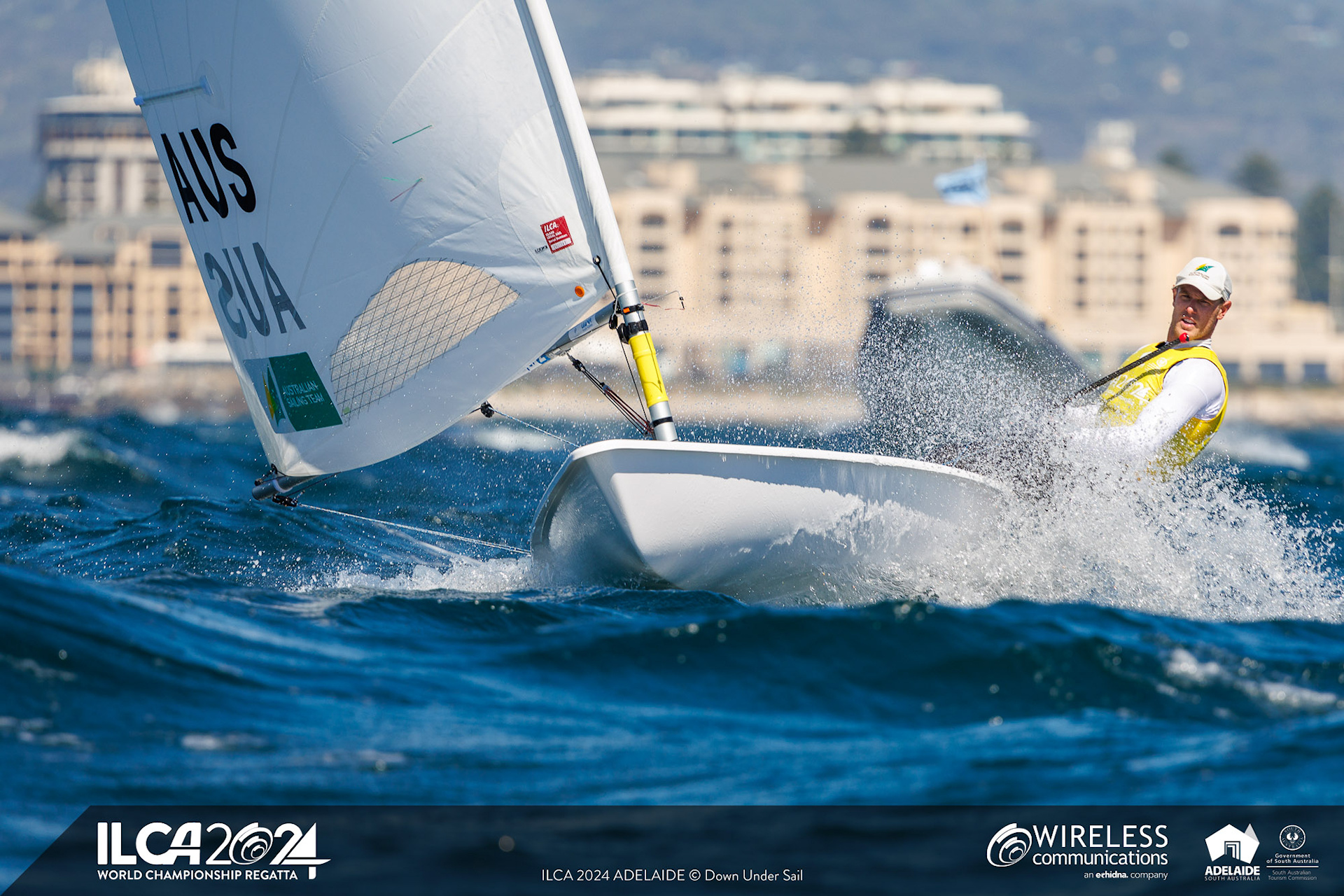 ILCA 7 World Championship podium battle heating up in Adelaide