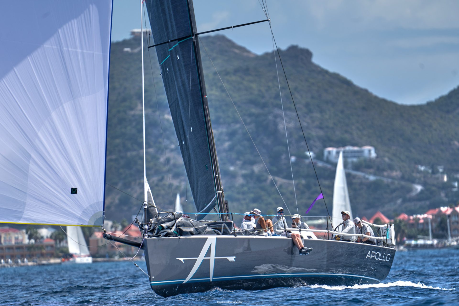 LIGHT WINDS BUT DYNAMIC SCENES ON DAY 2 OF THE 45TH ST. MAARTEN HEINEKEN REGATTA