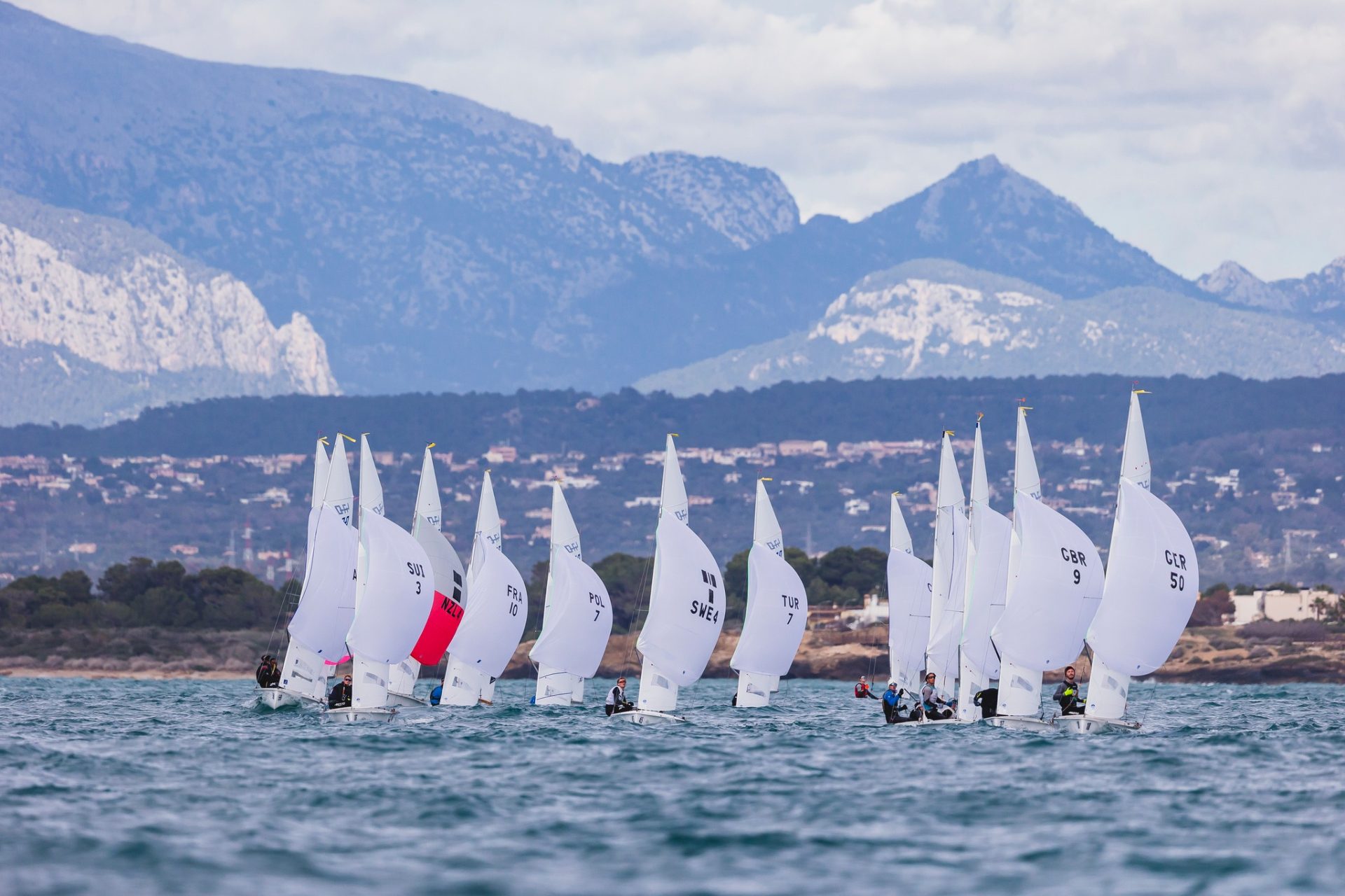 Qualification races done and Gold Fleet chosen