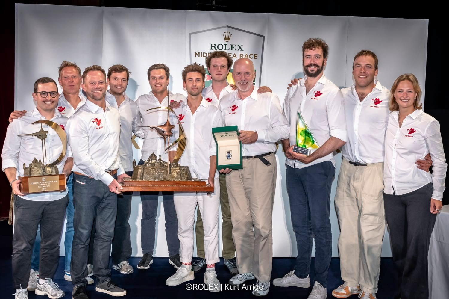 “Red Bandit” and “Scallywag 100” wins the main awards during the 45th edition of the Rolex Middle Sea Race